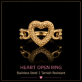 Open Heart Ring