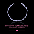 Round cut Tennis Bracelet